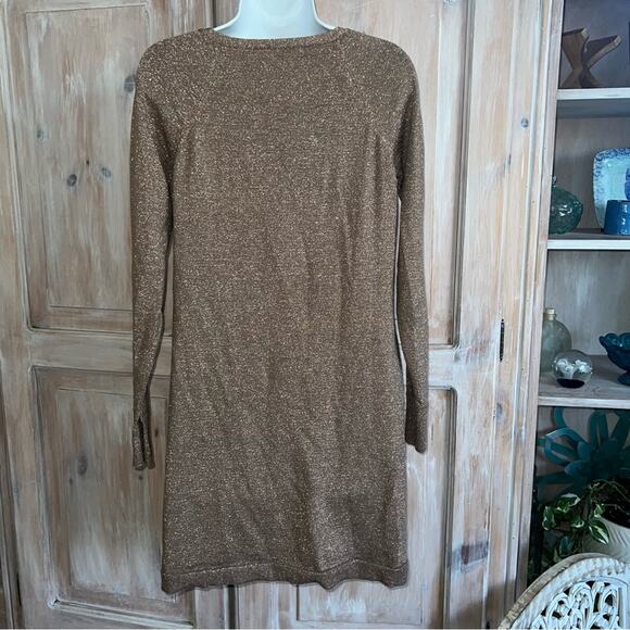 Michael Kors Sparkle Sweater Dress Tunic Top Women’s Medium - Picture 7 of 9